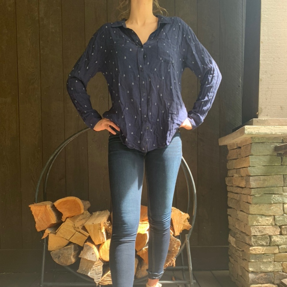 Rails button down sailer shirt